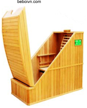Phòng xông ướt bằng gỗ