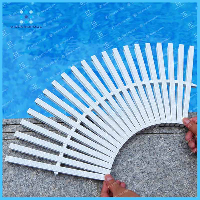 Thanh Thoát Tràn Bể Bơi 25cm - Phổ Biến Nhất Cho Bể Bơi