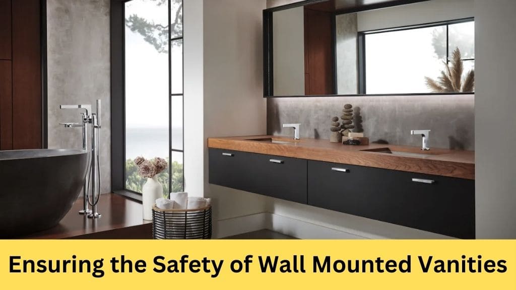 are wall mounted vanities safe